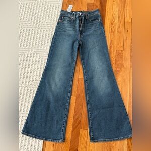 Women's Blue Flare Jeans
